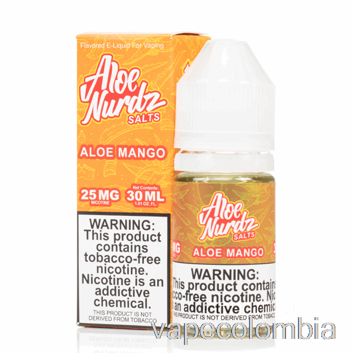 Vape Kit Completo Aloe Mango - Sales Nurdz Nube - 30ml 25mg